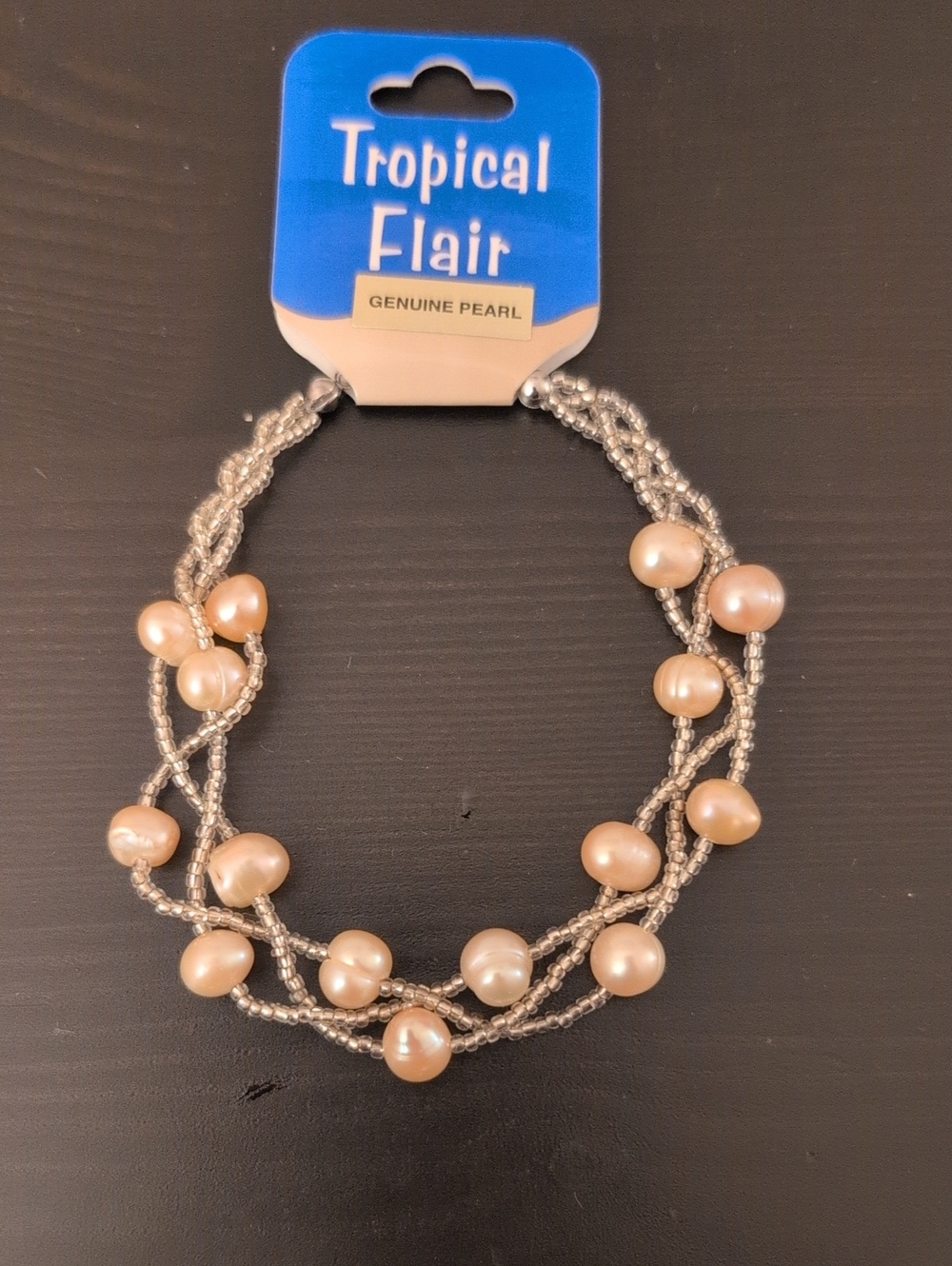 Genuine Pearl Multi-Strand Bracelet